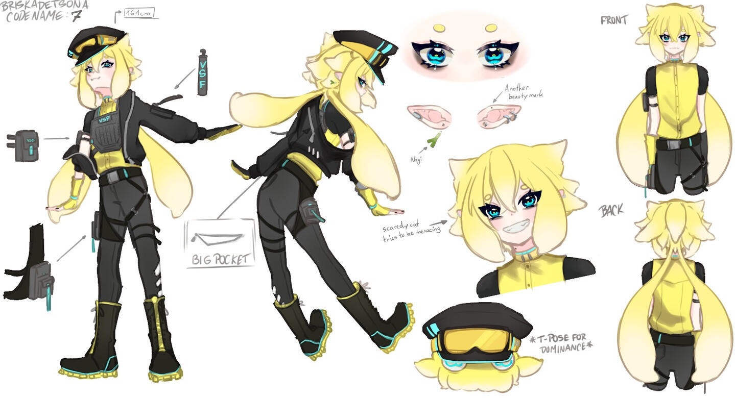 Rough Sketch Character Sheet