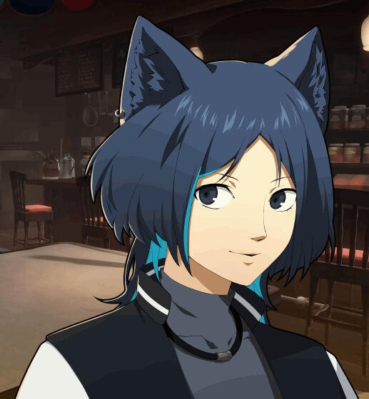 Character in Persona 5 Style