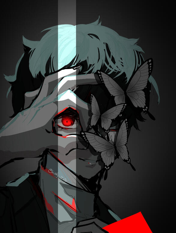 Protagonist from Persona 5